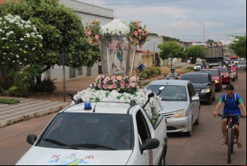 Carreata anuncia pelas ruas de Santarém o Círio 2022