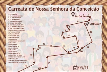 Carreata marca início das festividades de N. Sra. da Conceição, em Santarém