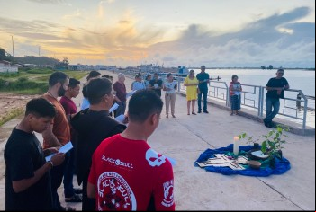 Manhã orante marca a celebração pelo Dia Mundial da Água em Monte Alegre–PA